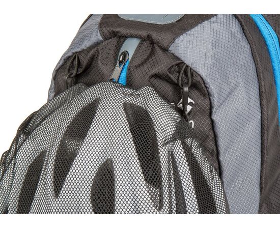 Рюкзак M-Wave 5-122634 облегчённый с дождевым чехлом (чёрный/синий), изображение 7