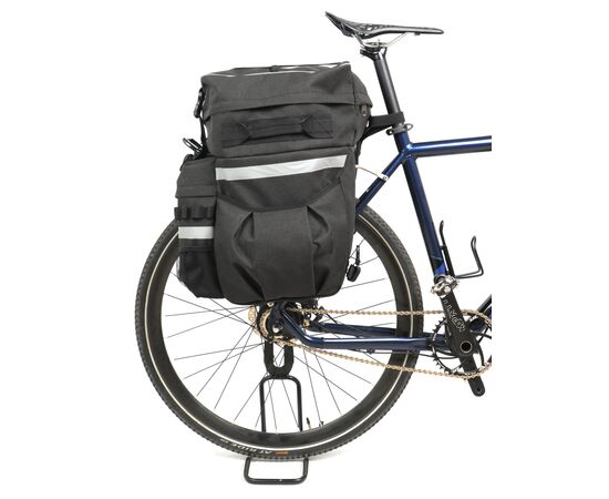 Велосумка-штаны на багажник туристическая Tim Sport Тахо-60 (чёрный), Цвет: Черный
