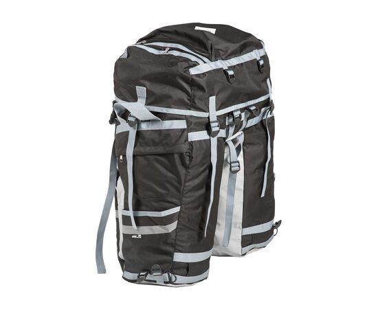 Велорюкзак на багажник (велоштаны) Course Мастер 65-80+ литров (чёрный), изображение 3