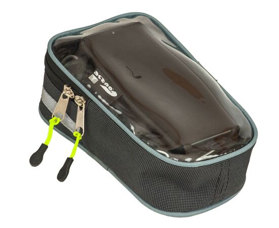 Велосумка Course Боксер на руль для мобильного телефона (серый), изображение 5