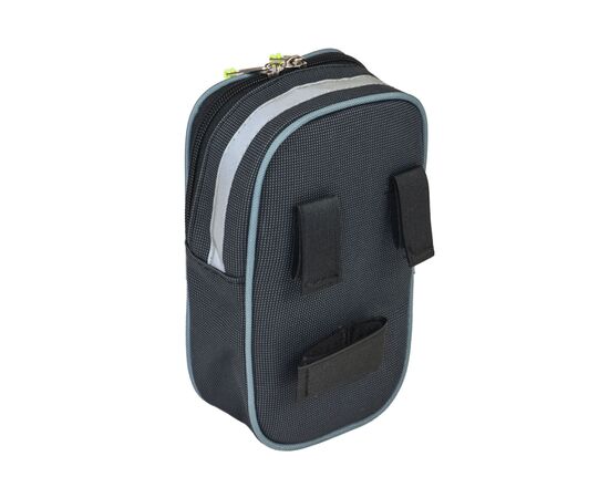 Велосумка Course Боксер на руль для мобильного телефона (серый), изображение 9