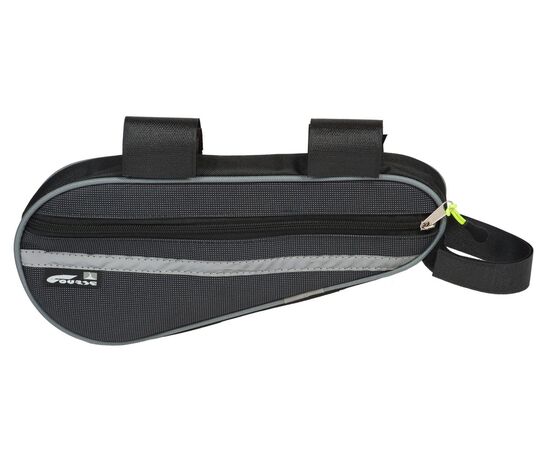 Велосумка Course Мастер Лонг под раму средняя (серый), изображение 2