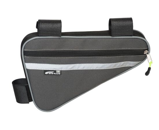 Велосумка Course Мастер под раму средняя (серый), Цвет: серый, изображение 2