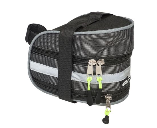 Велосумка Course Мастер под седло большая (серый), Цвет: серый, изображение 2