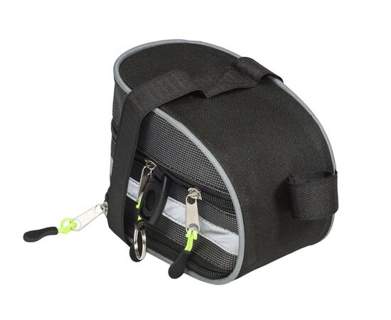 Велосумка Course Мастер под седло большая (серый), Цвет: серый, изображение 4