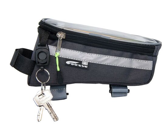 Велосумка Course Мастер на раму малая для смартфона (серый), Цвет: серый, изображение 2