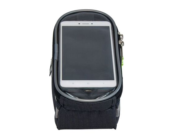 Велосумка Course Мастер на раму малая для смартфона (серый), Цвет: серый, изображение 5