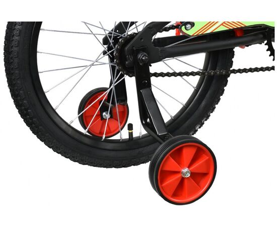 Детский велосипед Stark Tanuki 18 Boy (2021, черный/красный), изображение 4