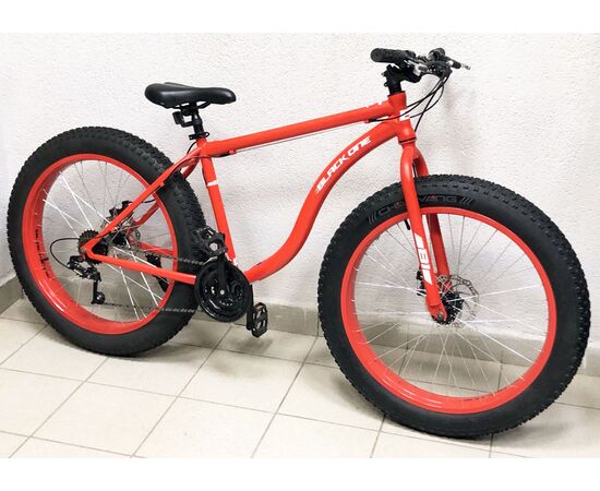 Велосипед Black One Monster 26 D (красный/белый), изображение 2