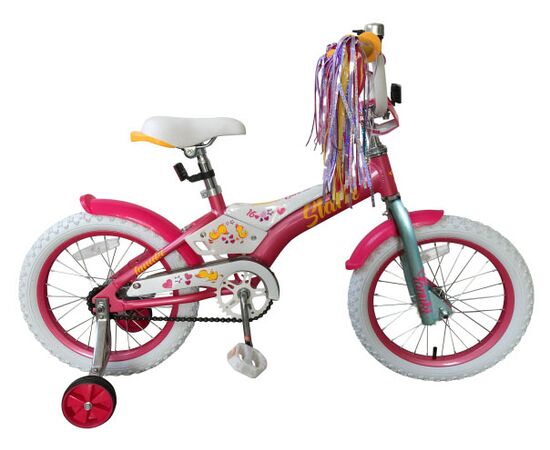 Детский велосипед Stark Tanuki 16 Girl (2021, розовый/фиолетовый)