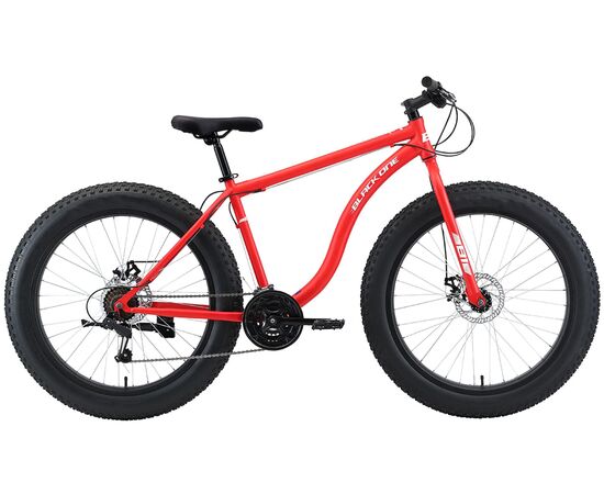 Велосипед Black One Monster 26 D (красный/белый)