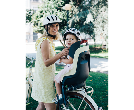 Детское велокресло Bobike GO Maxi Frame 8012400001 (лимонный сорбет), Цвет: жёлтый, изображение 5