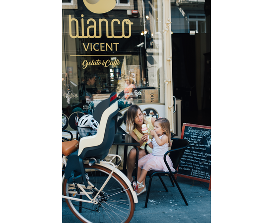 Детское велокресло Bobike GO Maxi Frame 8012400001 (лимонный сорбет), Цвет: жёлтый, изображение 6