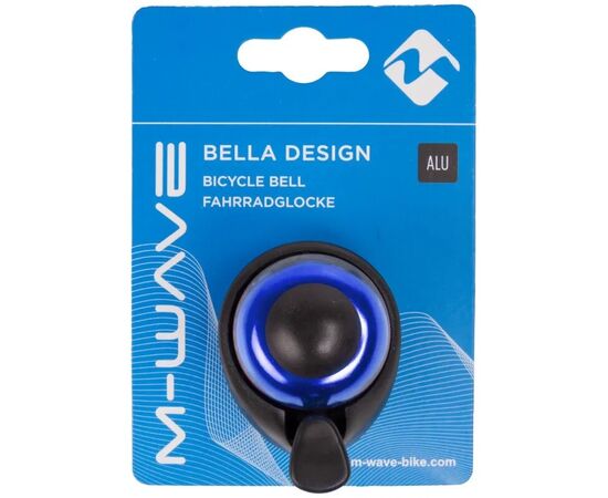 Звонок для велосипеда M-Wave 5-420144 D-36мм (синий), Цвет: синий, изображение 2
