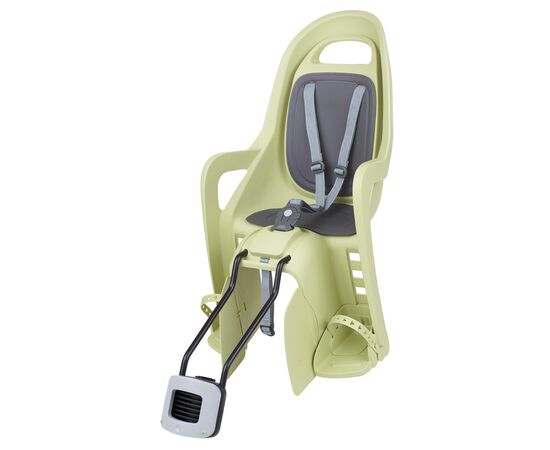 Кресло для перевозки детей на велосипеде Polisport Groovy Maxi FF 29" (светло-зелёный/тёмно-серый), Цвет: зелёный