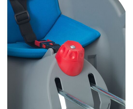 Велокресло Hamax Sleepy 222174 заднее (серый/синий), изображение 2