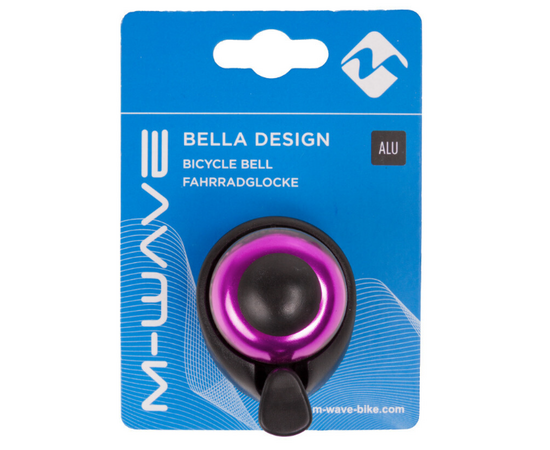 Звонок для велосипеда M-Wave 5-420148 D-36мм (розовый), Цвет: розовый, изображение 3