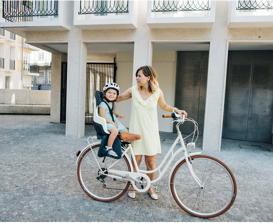 Детское велокресло Bobike GO Maxi Frame 8012400001 (лимонный сорбет), Цвет: жёлтый, изображение 4