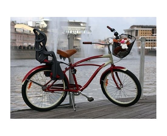 Велокресло для перевозки детей сзади Bellelli Pepe (тёмно-серый), изображение 7 Велокресло для перевозки детей сзади Bellelli Pepe (тёмно-серый), изображение 7