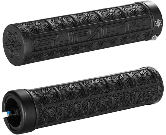 Грипсы Supacaz Grizips Bling (чёрный), Цвет: черный, изображение 4