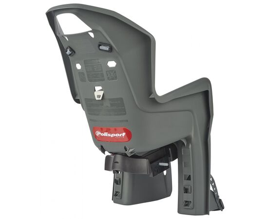 Велокресло Polisport Koolah CFS (тёмно-серый/серебристый), Цвет: графитовый, изображение 2