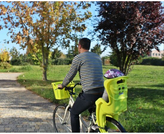 Велокресло для перевозки детей сзади Bellelli Little Duck 29'' (жёлтый), изображение 3 Велокресло для перевозки детей сзади Bellelli Little Duck 29'' (жёлтый), изображение 3