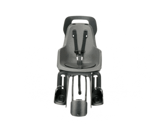 Детское велокресло Bobike GO Maxi Frame 8012400005 (серый), Цвет: графитовый, изображение 2