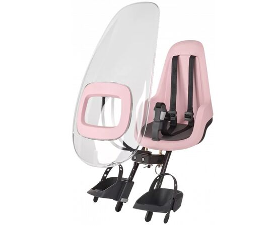 Ветровое стекло для велокресла Bobike GO Mini 8015600004 (розовый), Цвет: розовый