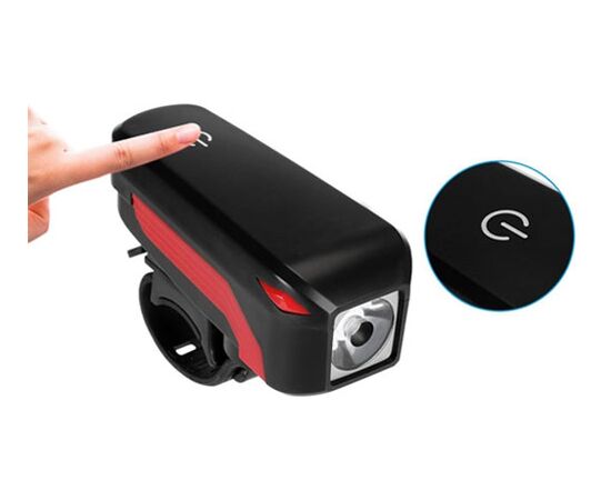 Фара YG-165 и задний фонарь YG-484 заряжаемый от USB, изображение 4