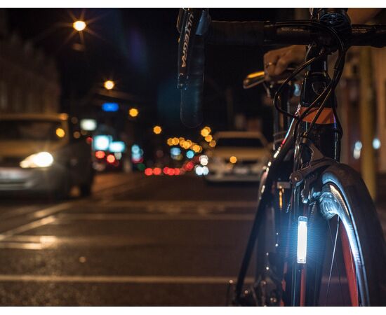 Фонарь велосипедный передний Knog Plus USB (чёрный), изображение 6