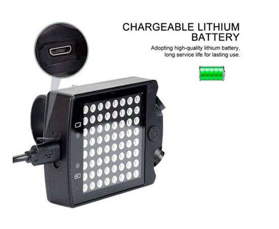 Задний фонарь для велосипеда с указателем поворота YGC-07, изображение 2