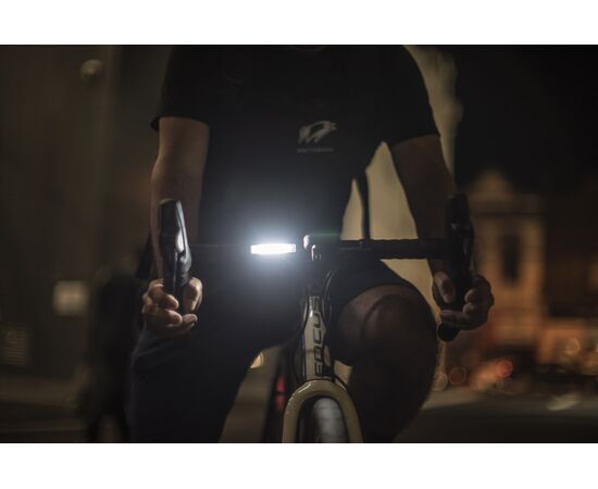 Фонарь велосипедный передний Knog Plus USB (чёрный), изображение 7