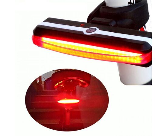 Фара и задний фонарь YG-418 заряжаемый от USB, изображение 2