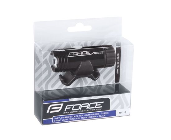 Освещение переднее Force PEN MINI 150LM USB 451712, изображение 3