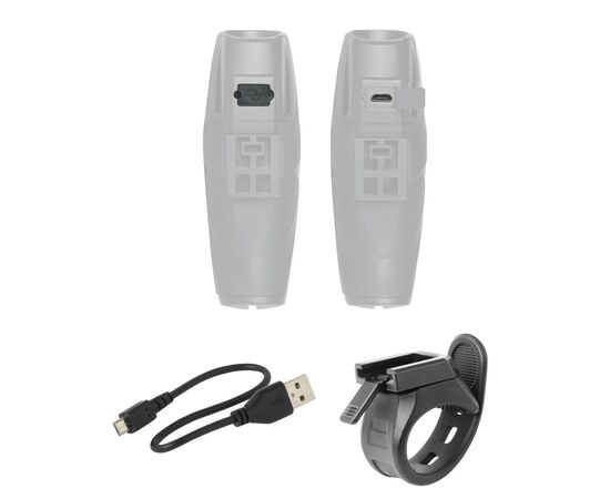 Освещение переднее Force SHARK 700LM USB 452103, изображение 2