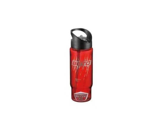 Фляга велосипедная BETO Tritan Water Bottle CWB-222H 600мл (красный), Цвет: красный, Объём: 600