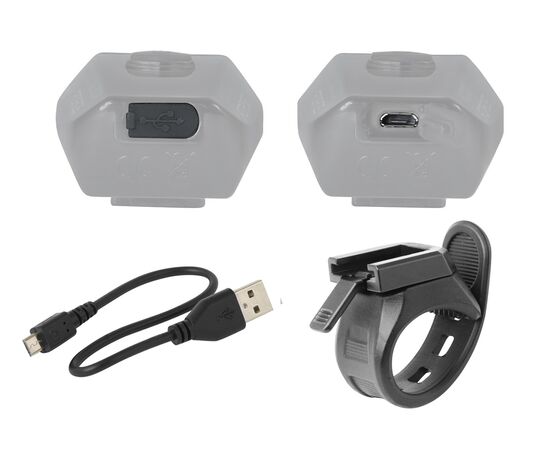 Освещение переднее Force BUG 400LM USB 45207, изображение 2