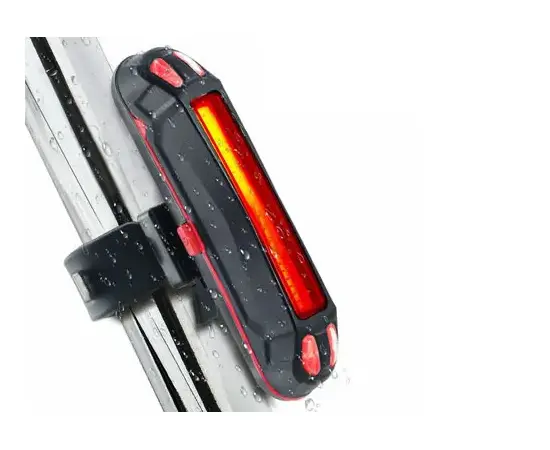 Фонарь задний велосипедный YG-2266 заряжаемый от USB, изображение 3