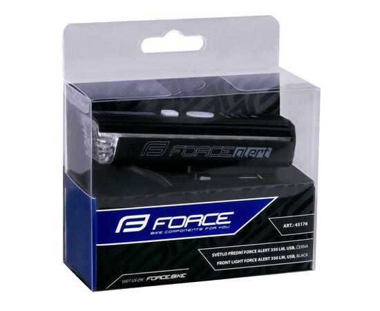 Освещение переднее Force ALERT 350LM USB 45176, изображение 3