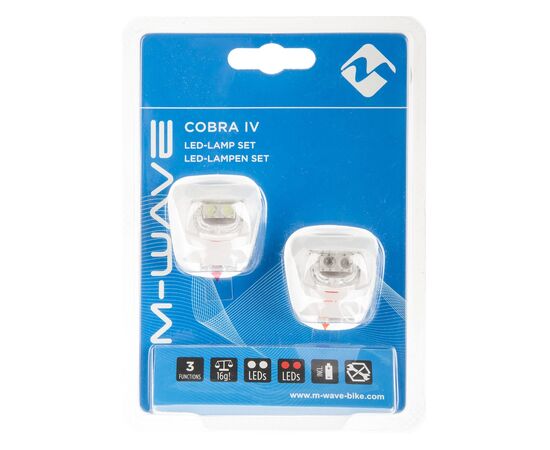 Фонарики M-WAVE COBRA IV 5-220632 (белый), Цвет: белый, изображение 2