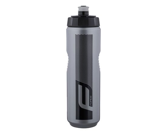 Велобутылка Force QUART 2509085 900мл (серебристо/черная), Цвет: серый, Объём: 900
