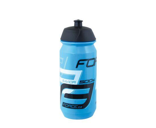 Велобутылка Force SAVIOR 25184 500мл (сине/бело/черная), Цвет: синий, Объём: 500