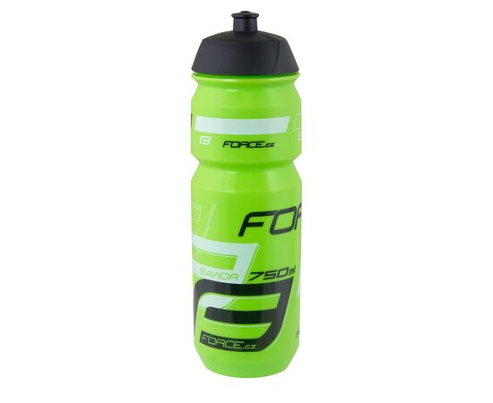 Велобутылка Force SAVIOR 25223 750мл (зелено/бело/черная), Цвет: зелёный, Объём: 750