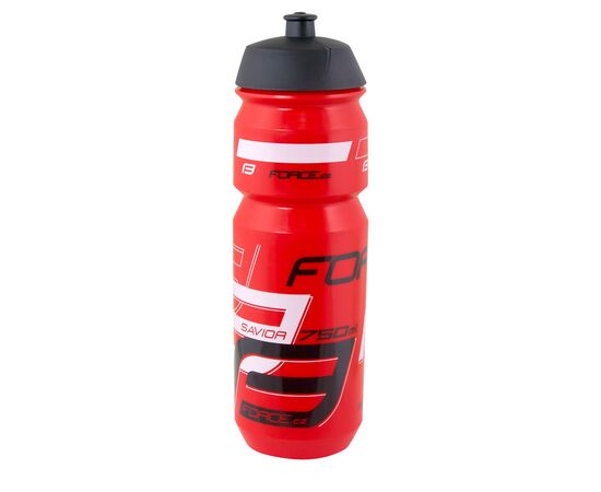 Велобутылка Force SAVIOR 25221 750мл (красно/черно/белая), Цвет: красный, Объём: 750