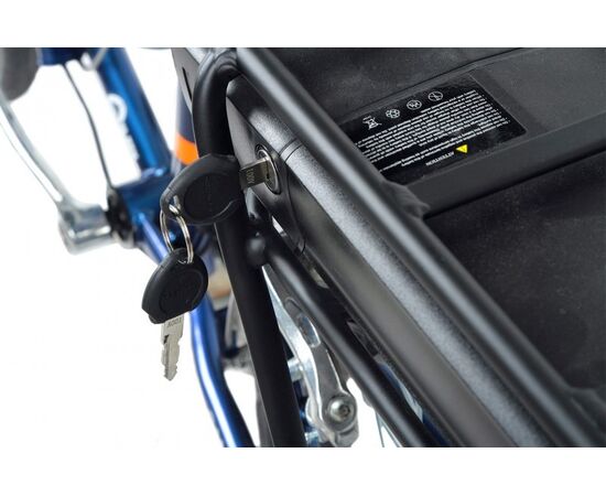 Электровелосипед Forward RIVIERA 24 E-250 (тёмно-синий), Цвет: синий, Размер рамы: 16", изображение 6