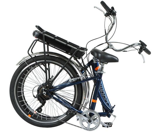 Электровелосипед Forward RIVIERA 24 E-250 (тёмно-синий), Цвет: синий, Размер рамы: 16", изображение 2