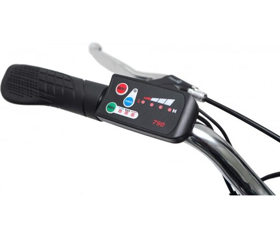 Электровелосипед Forward RIVIERA 24 E-250 (тёмно-синий), Цвет: синий, Размер рамы: 16", изображение 4