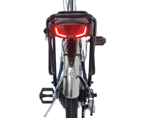 Электровелосипед Forward RIVIERA 24 E-250 (тёмно-синий), Цвет: синий, Размер рамы: 16", изображение 3