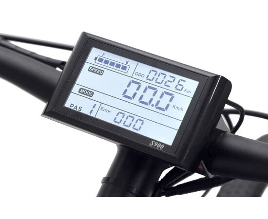 Электровелосипед Forward CYCLONE PLUS 26 E-500 (темно-синий), Цвет: синий, Размер рамы: 17", изображение 5