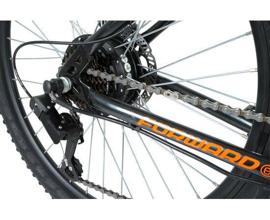 Электровелосипед Forward CYCLONE 26 2.0 disc 250w (серый), изображение 3 Электровелосипед Forward CYCLONE 26 2.0 disc 250w (серый), изображение 3